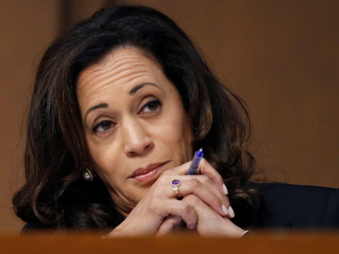 Sen. Kamala Harris of California.