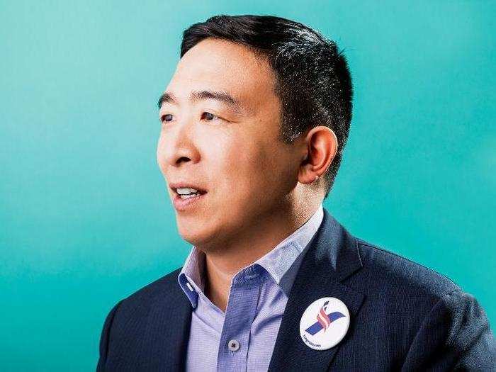 Andrew Yang: "Return of the Mack," by Mark Morrison.