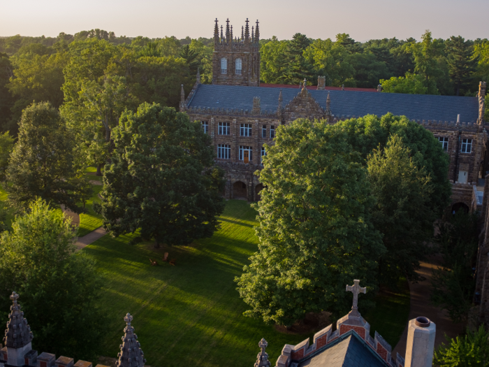 1. Sewanee-University of the South: 22.7% of students did not graduate within six years.