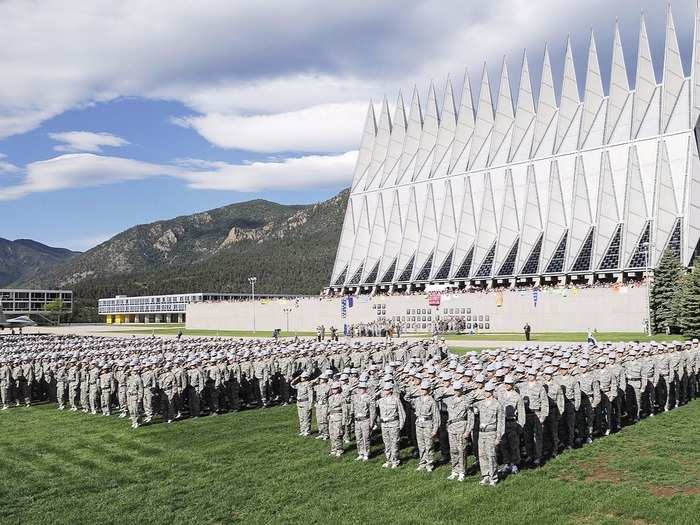 2. United States Air Force Academy: 22.4% of students did not graduate within six years.