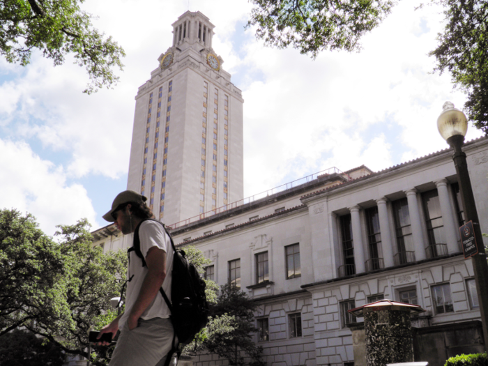 8. University of Texas at Austin: 17.2% of students did not graduate within six years.