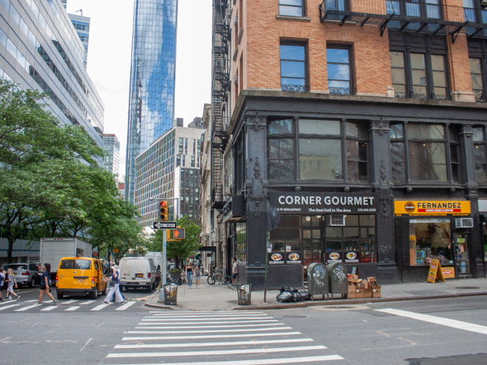 Tribeca, which used to be home to warehouses, is known for its industrial architecture.