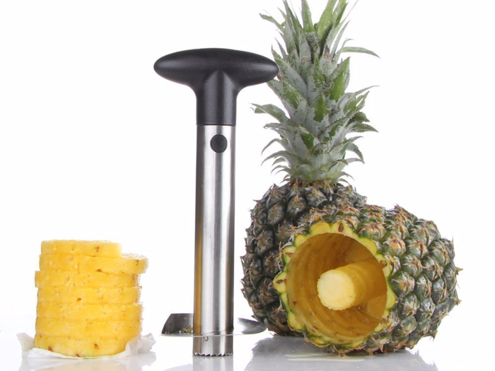 A pineapple corer