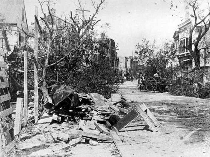 Sea Islands hurricane: August, 1893