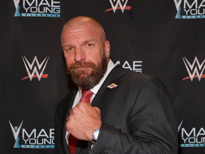 Triple H is now making executive decisions.