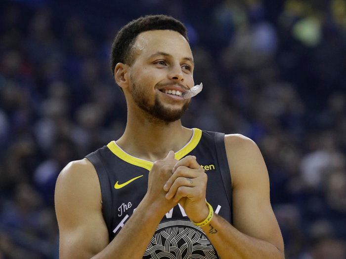 Stephen Curry made 55% of his earnings from endorsements.