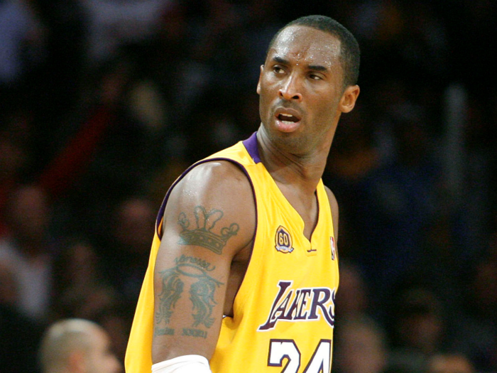 Kobe Bryant finished third in voting in the 2006-2007 season.