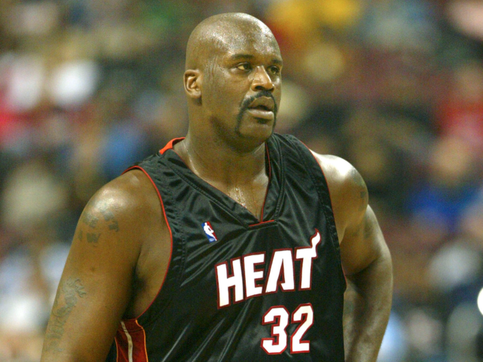 Shaquille O’Neal was shafted in 2005.