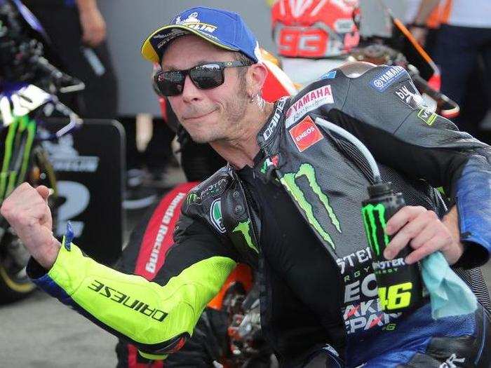 3. Valentino Rossi makes $25-40 million (€22-36 million)