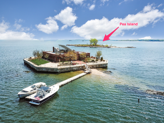 The two islands sit .2 nautical miles from each other and are for sale for a collective $13 million.