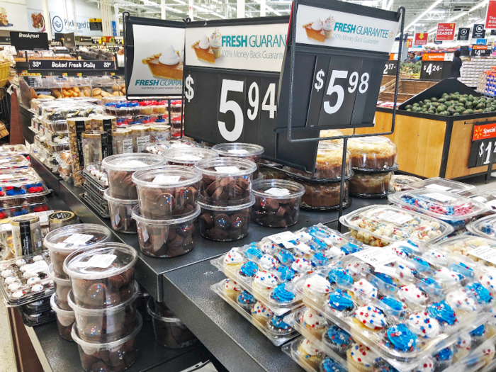 We visited the supercenter in May, just weeks before Memorial Day. While the bakery had plenty of red white and blue themed desserts ...