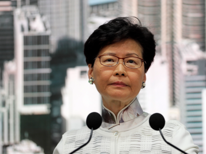 Lam on Sunday issue an apology, saying "deficiencies in the Government