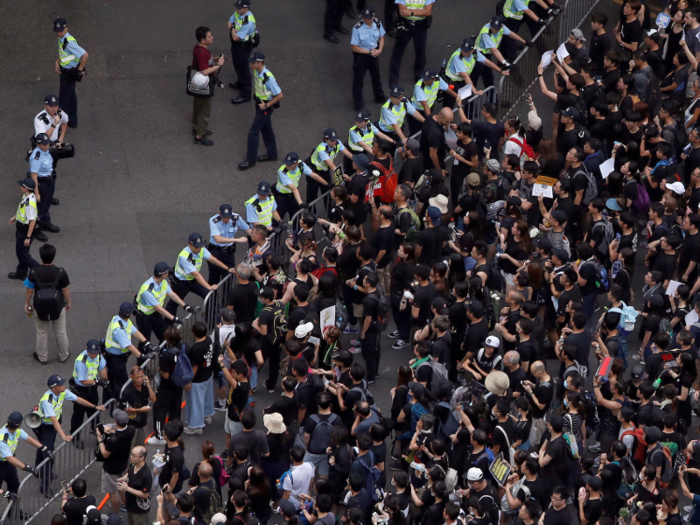 Stand-offs between demonstrators and authorities have gotten ugly at times, with police firing tear gas and rubber bullets into the crowds.