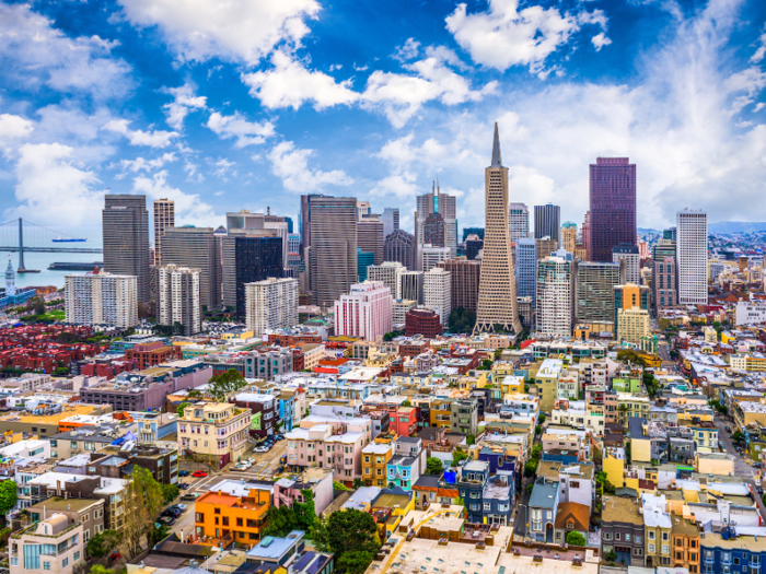 San Francisco: It takes 40 years to save up for a 20% down payment on a median-priced home in San Francisco, California.