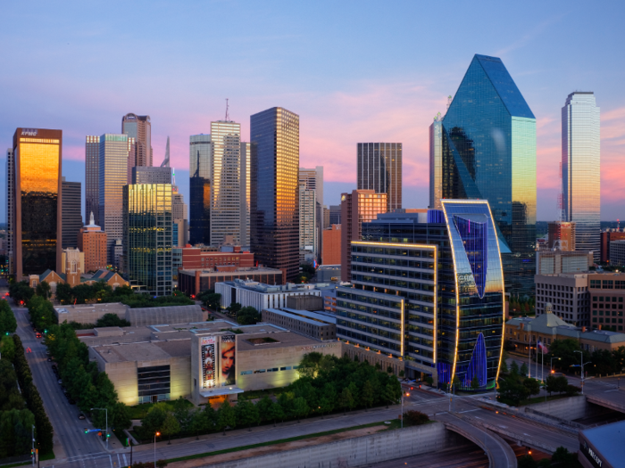 Dallas: It takes 14 years to save up for a 20% down payment on a median-priced home in Dallas, Texas.