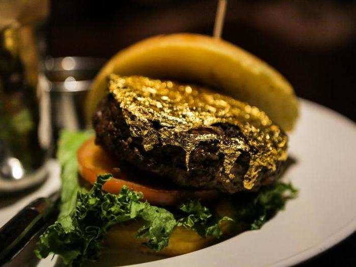 All that glitters may not be gold, but this burger sure was.