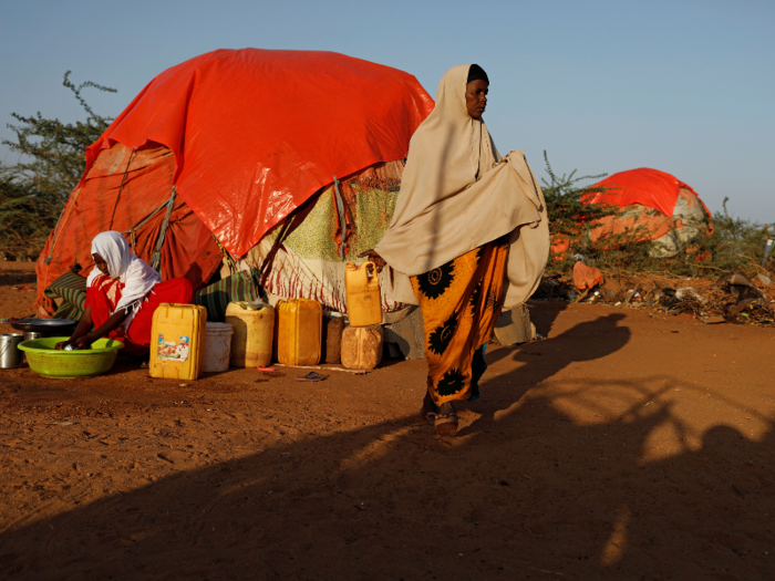 Somalia is at significant risk for drought, making the country more prone to conflict.