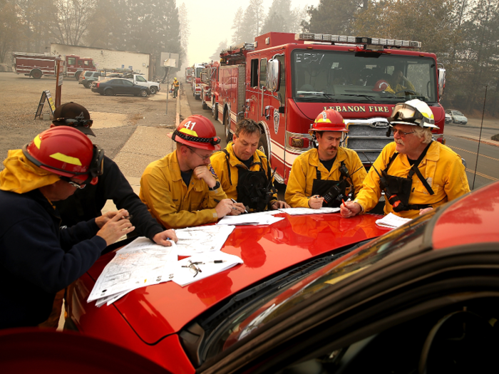 6. First-line supervisors of fire-fighting and prevention workers earn an average of $80,310 a year.