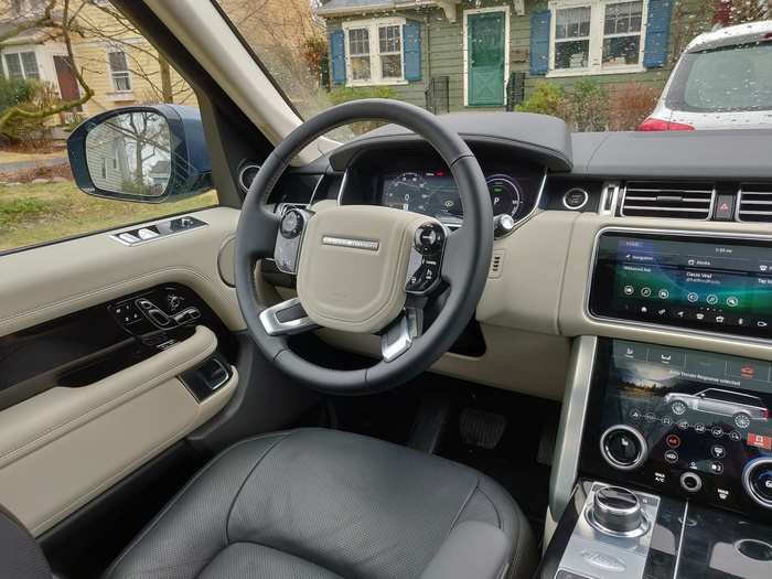 Land Rover and Range Rover are in a tricky position in that they need to combine luxury and durability, for the town-and-country set. These days, there also needs to be a lot of technology. I found the Sport hybrid insides to be generally up the task of carrying the Range Rover name.