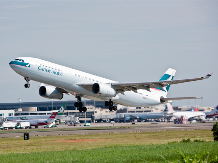 8. Cathay Pacific