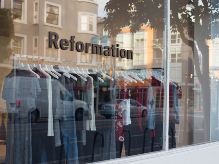 Reformation has 14 physical retail store locations, which expanded from its first locations in Los Angeles and New York City to include shops in Miami, Austin, Boston, and Washington, DC, among others.