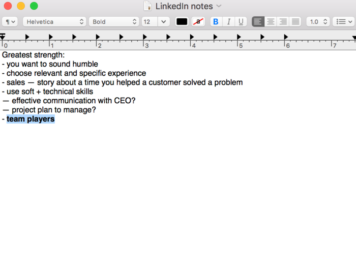 The video on how to approach answering the questions included a lot of details, so I took notes to remember all the points.