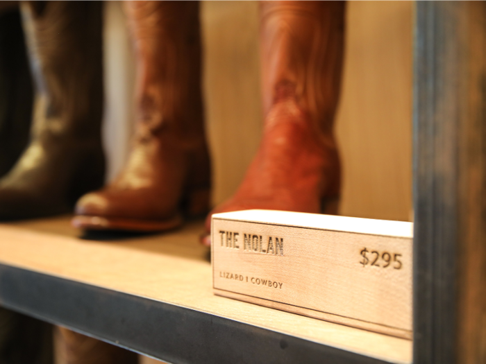And whereas boots can be fairly pricey at traditional retailers — a scroll through veteran bootmaker Lucchese