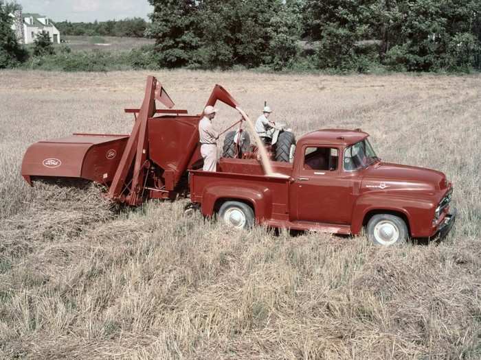 In the 1950s, the F-Series was a work truck, used by ranchers and farmers.