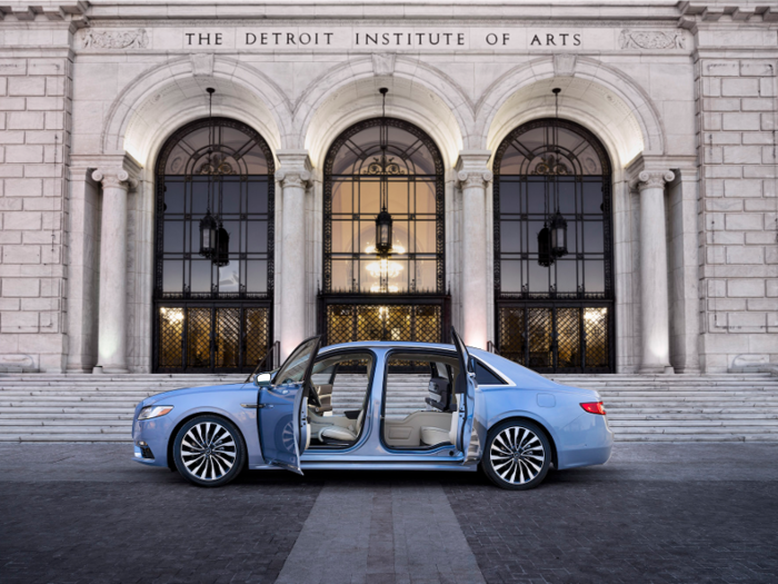 In 2018, Lincoln celebrated its 80th anniversary with the special-edition Continental, complete with coach doors.