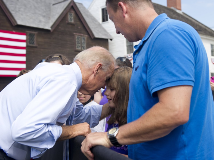 In June 2019, Biden told the brothers of a 13-year-old girl to "keep the guys away" from her.