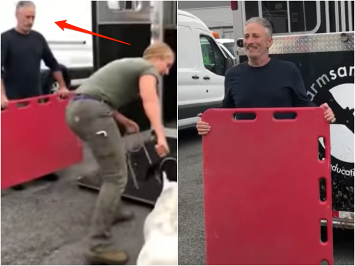 In August 2018, he managed to help rescue two goats that wandered onto subway tracks in Brooklyn.