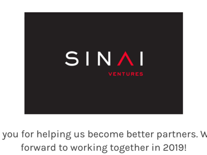 There you have it — the simple founder feedback survey that Sinai Ventures uses to continuously innovate and improve as investors and partners.