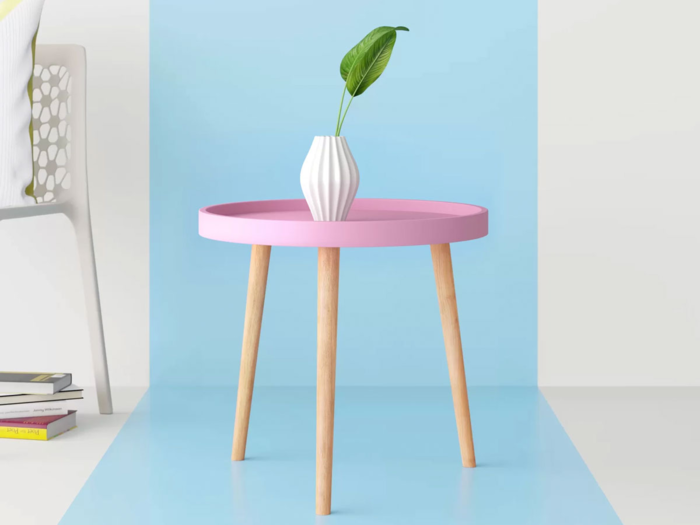 A cute and colorful coffee table