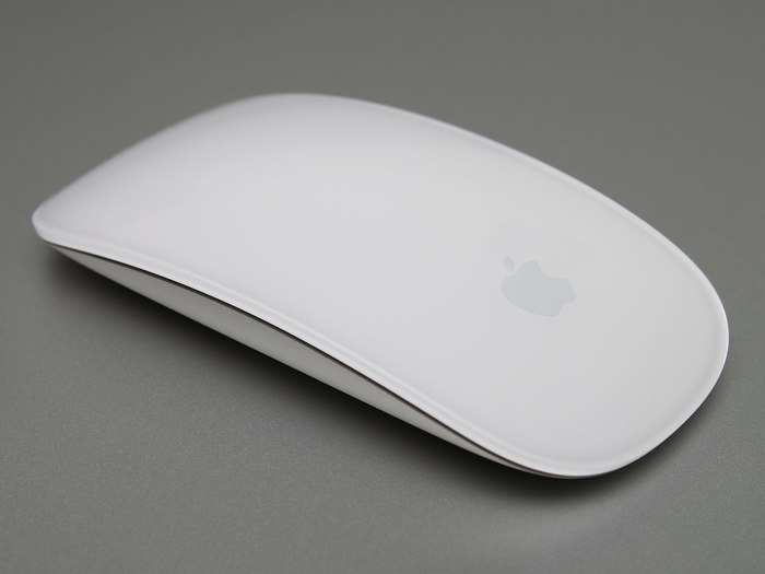 Four years later, in 2009, Apple ditched the Mighty Mouse for the Magic Mouse. This was the first design to support multi-touch gestures on the mouse itself, and connected to computers via Bluetooth. It was powered by two AA batteries.