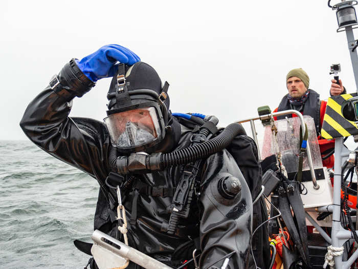 "Working together...to clear these undetonated, historical mines provides hands-on training and increases safety to mariners in the region," Robertson said.