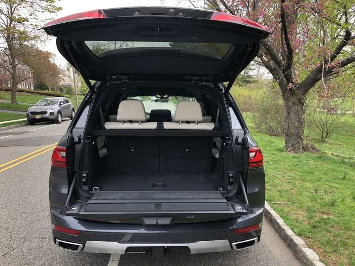 Beyond that gaping maw is an available 90 cubic-feet of cargo area.