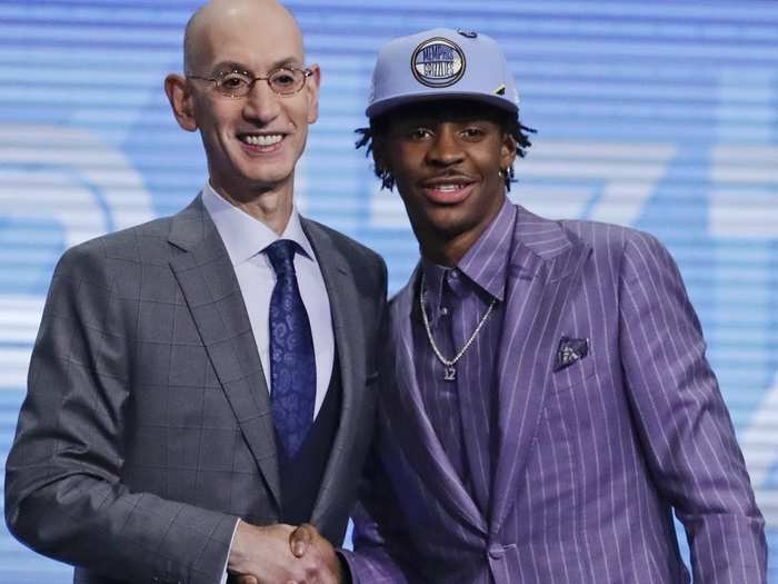 2. Memphis Grizzlies — Ja Morant, PG (Murray State)