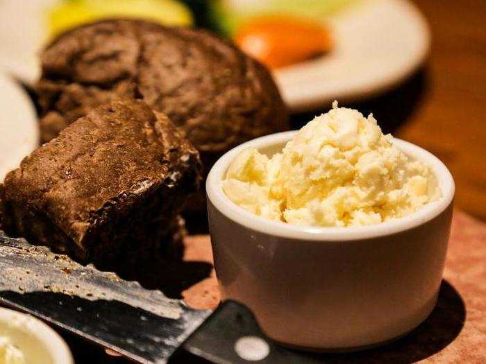 If you ask for it, Outback will give you the honey butter it serves with its sweet potatoes.