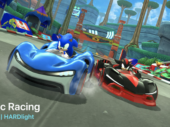 "Sonic Racing," by SEGA and HARDlight