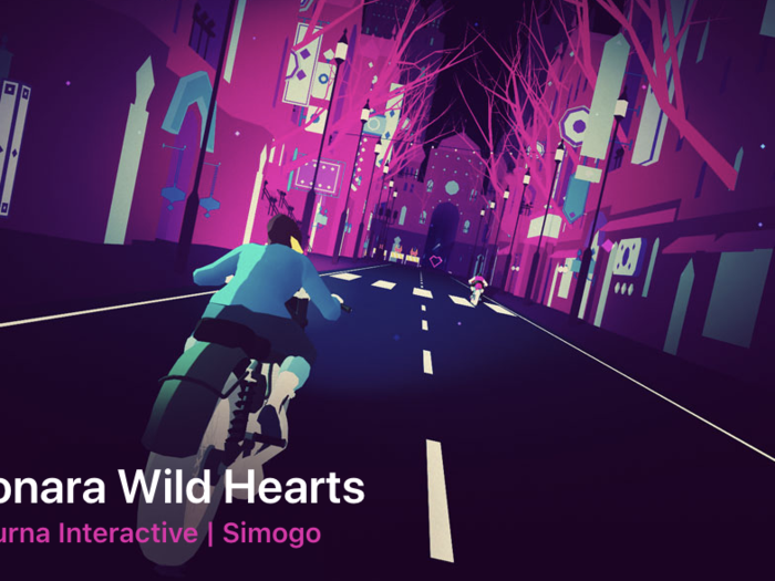 "Sayonara Wild Hearts," by Annapurna Interactive and Simogo