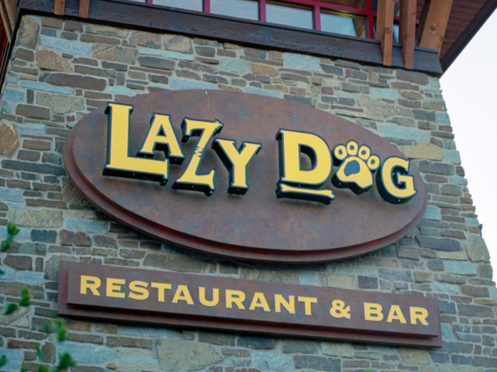 4. Lazy Dog Restaurant & Bar