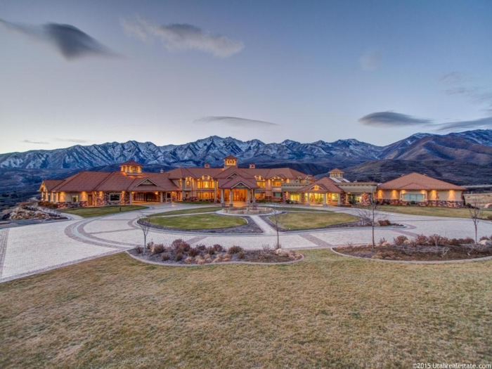 5. A 50,000-square-foot Utah mansion joined the luxury market a little over a month ago.