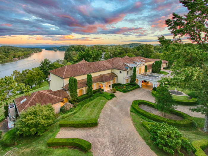 12. A 40,700-square-foot estate is available in Knoxville Tennessee.