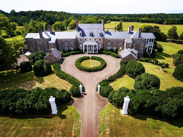 13. A large Virginia estate is also on the market.