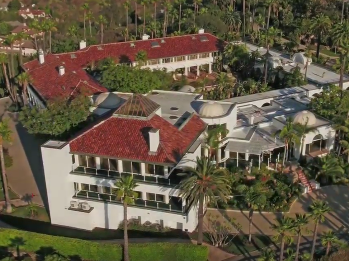 18. A 36,000-square-foot Santa Ana home offers views of Catalina Island and Newport Beach.