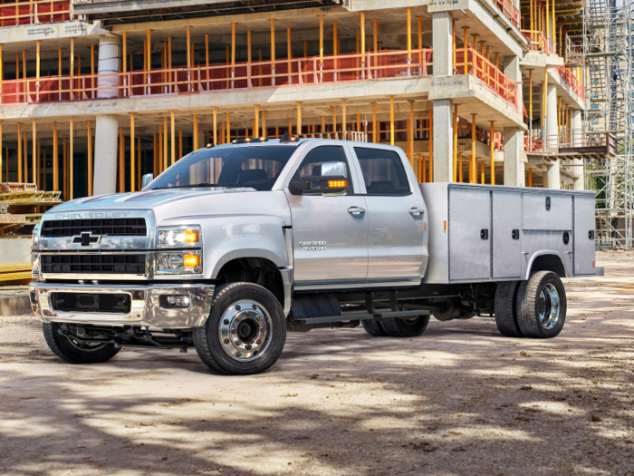 Large heavy-duty pickup: Chevrolet Silverado HD