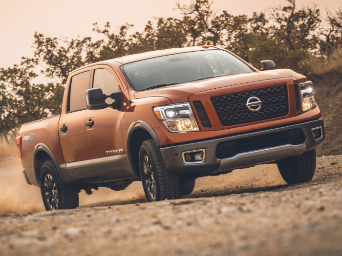 Large light-duty pickup: Nissan Titan