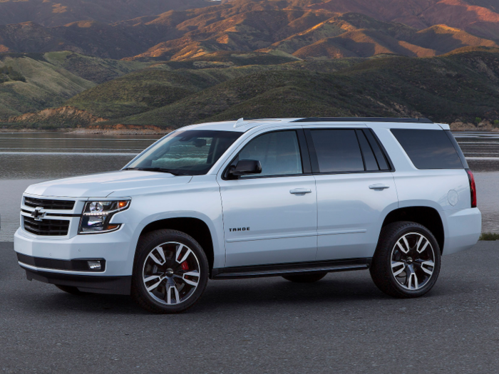 Large SUV: Chevrolet Tahoe