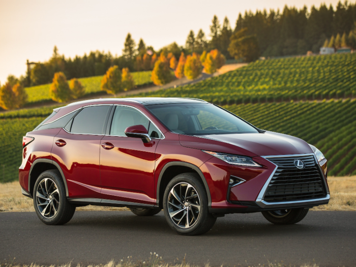 Midsize premium SUV: Lexus RX