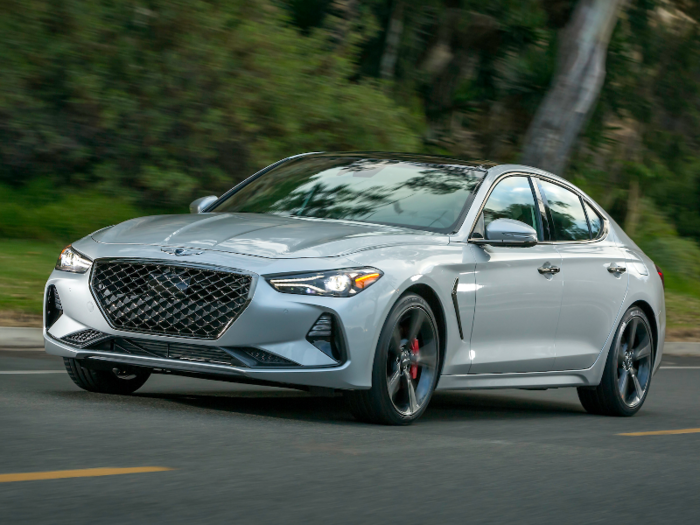 Compact premium car: Genesis G70